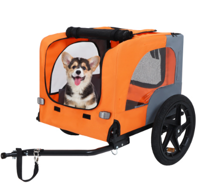 Heavy Duty Collapsible Pet Bike Trailer